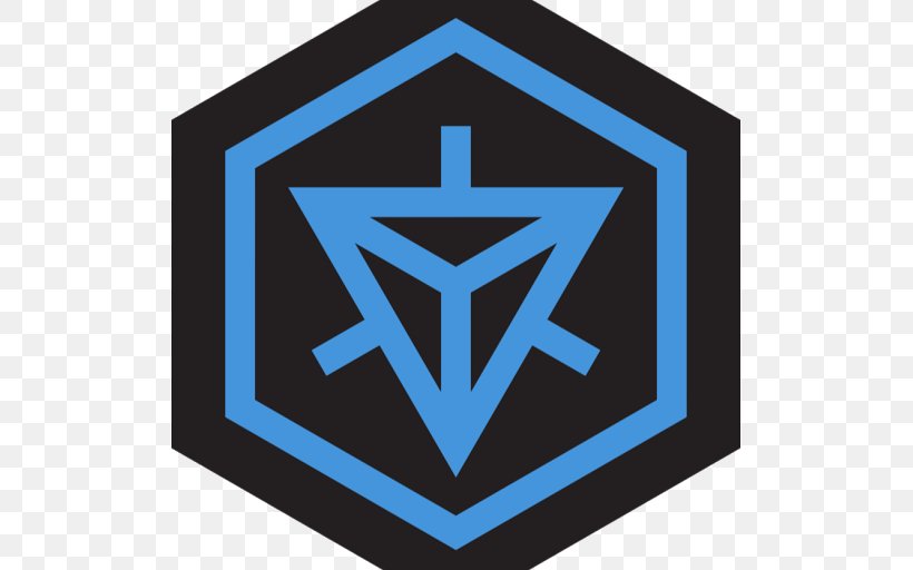 Ingress Logo Electrical Resistance And Conductance Vector Graphics Symbol, PNG, 511x512px, Ingress, Blue, Brand, Electric Blue, Electricity Download Free