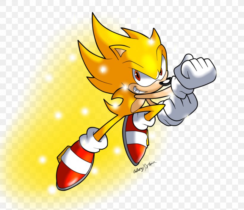 Sonic The Hedgehog Super Sonic Tails Art Drawing, PNG, 900x774px, Sonic The Hedgehog, Art, Cartoon, Concept Art, Deviantart Download Free
