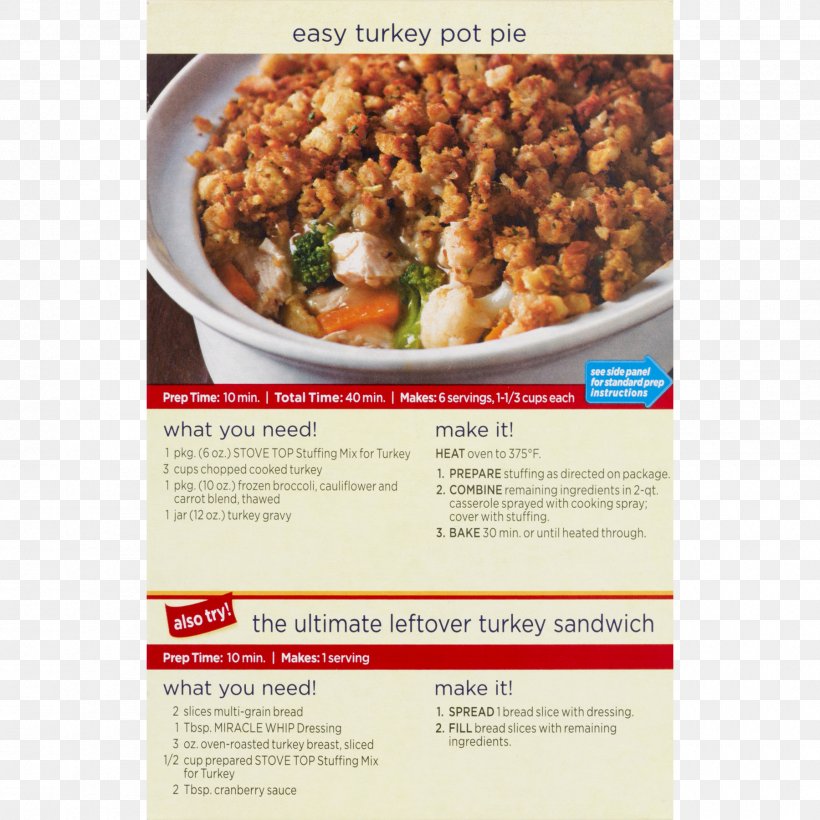 Stove Top Stuffing Pot Pie Turkey Casserole, PNG, 1800x1800px, Stuffing, Bread Crumbs, Casserole, Cooking, Cooking Ranges Download Free