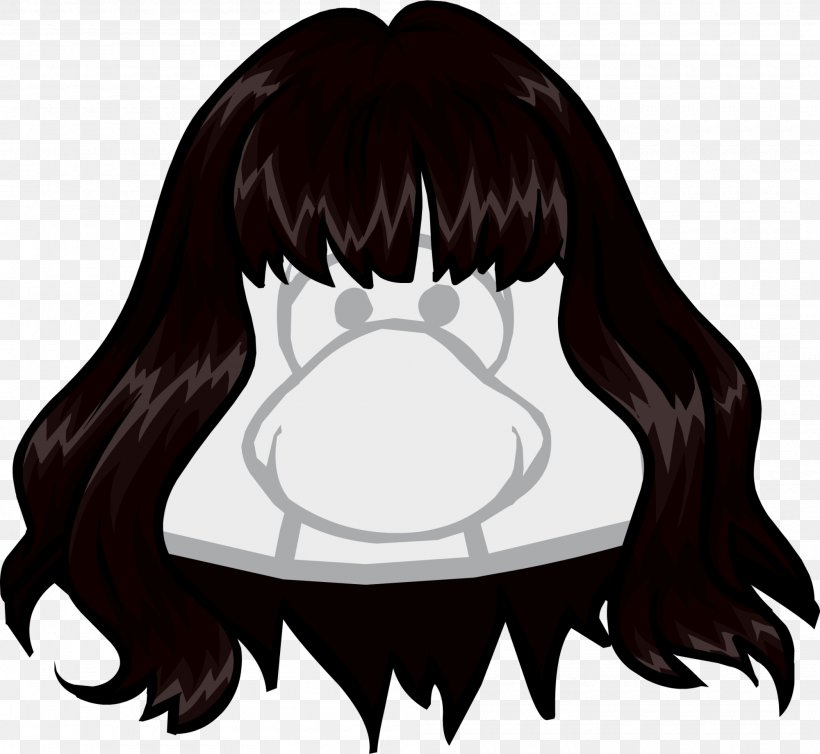 Club Penguin Island Wig, PNG, 2000x1841px, Club Penguin, Animation, Art, Bangs, Black Hair Download Free