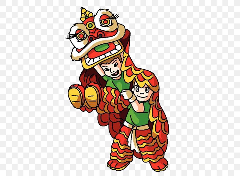 Lion Dance Dragon Dance Clip Art, PNG, 574x600px, Lion, Art, Cartoon, Chinese Guardian Lions, Chinese New Year Download Free