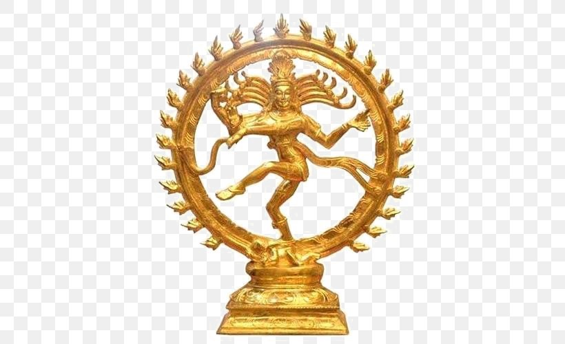 Shiva Nataraja Hinduism Large Hadron Collider, PNG, 500x500px, Shiva, Brass, Bronze, Cern, Gold Download Free
