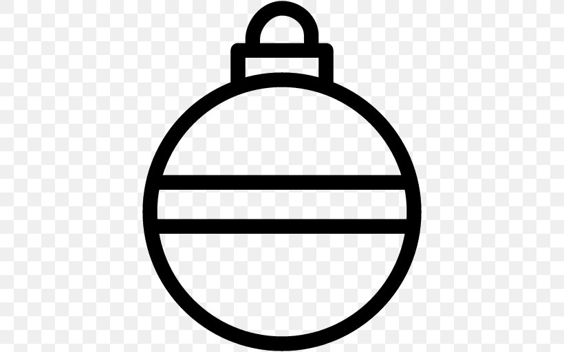 Christmas Ornament Ball, PNG, 512x512px, Christmas, Area, Ball, Ball Game, Black And White Download Free
