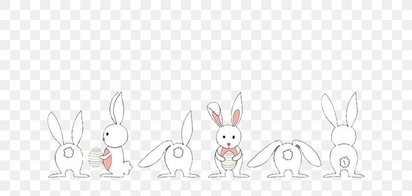 Rabbit Hare Cartoon Drawing, PNG, 658x391px, Rabbit, Animation, Black And White, Cartoon, Designer Download Free