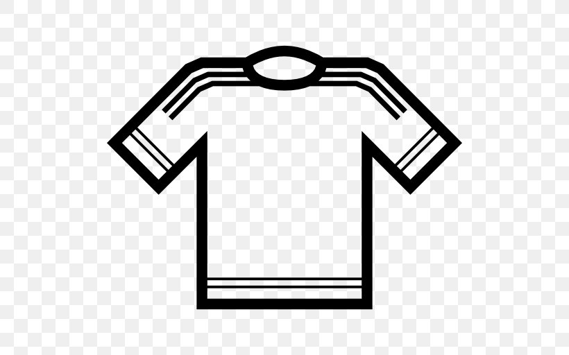 T-shirt Jersey Football, PNG, 512x512px, Tshirt, Area, Black, Black And White, Brand Download Free