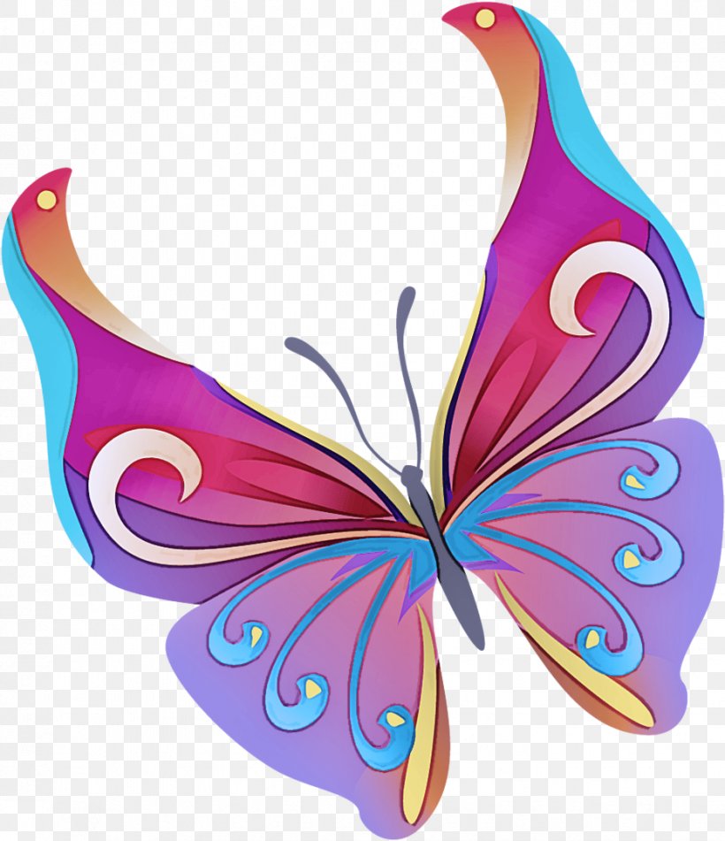 Butterfly Insect Moths And Butterflies Wing Pink, PNG, 926x1074px, Butterfly, Fictional Character, Insect, Magenta, Moths And Butterflies Download Free