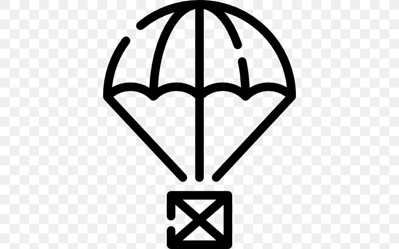 Parachute, PNG, 512x512px, Parachute, Black And White, Cdr, Elroy Air, Parachute Free Download Free