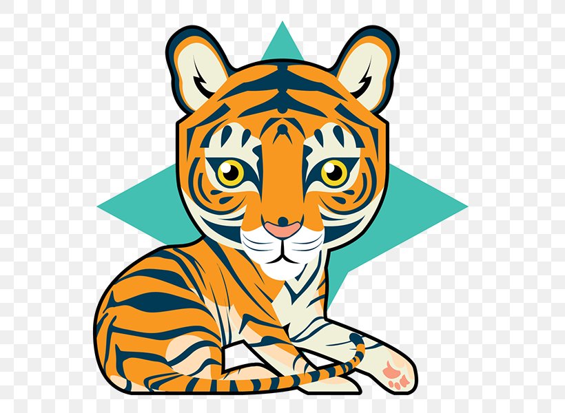 Tiger Whiskers Cat Clip Art, PNG, 600x600px, Tiger, Animal, Animal Figure, Artwork, Big Cat Download Free