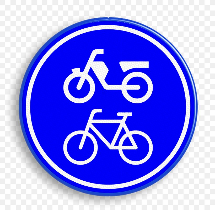 Traffic Sign Bicycle Scooter Motorcycle Moped, PNG, 800x800px, Traffic Sign, Area, Bicycle, Blue, Brand Download Free