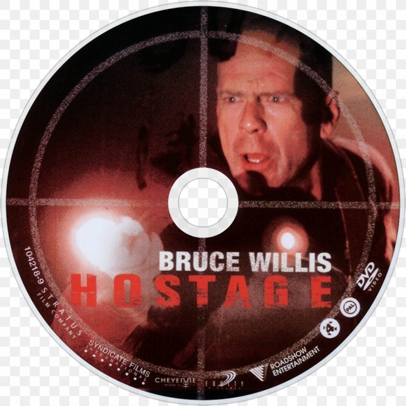 Bruce Willis Hostage Album Cover DVD STXE6FIN GR EUR, PNG, 1000x1000px, Bruce Willis, Album, Album Cover, Compact Disc, Dvd Download Free