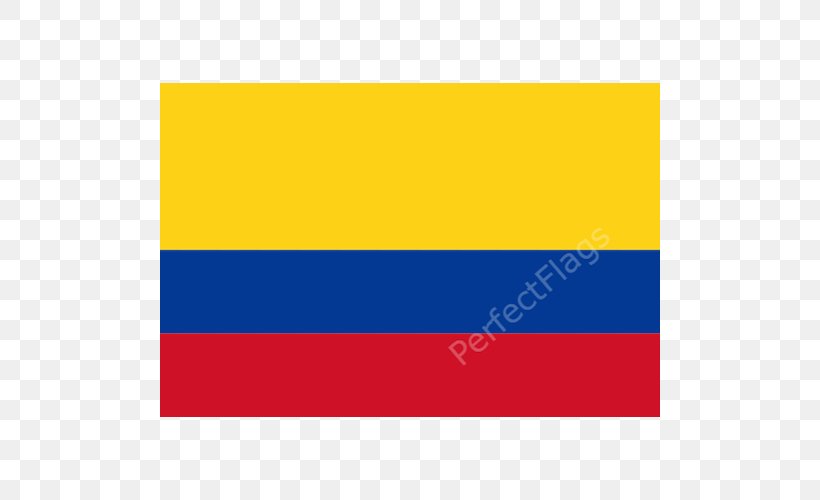 Flag Of Colombia Gran Colombia National Flag, PNG, 500x500px, Flag Of Colombia, Blue, Colombia, Electric Blue, Flag Download Free