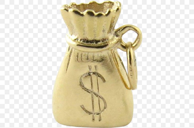 Charm Bracelet Gold Money Bag Bag Charm, PNG, 542x542px, Charm Bracelet, Artifact, Bag, Bag Charm, Brass Download Free