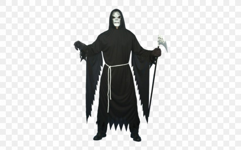 Death Halloween Costume Robe, PNG, 940x587px, Death, Adult, Azrael, Black, Costume Download Free