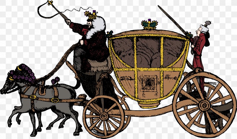 Horse And Buggy Carriage Fairy Tale Clip Art, PNG, 2400x1405px, Horse, Carriage, Cart, Chariot, Coachman Download Free