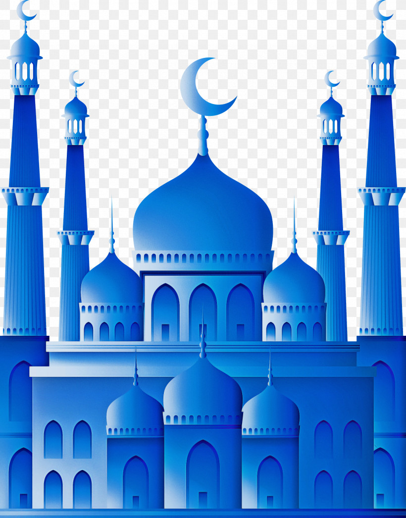 Mosque Ramadan Kareem, PNG, 2351x2999px, Mosque, Architecture, Blue, Building, Byzantine Architecture Download Free