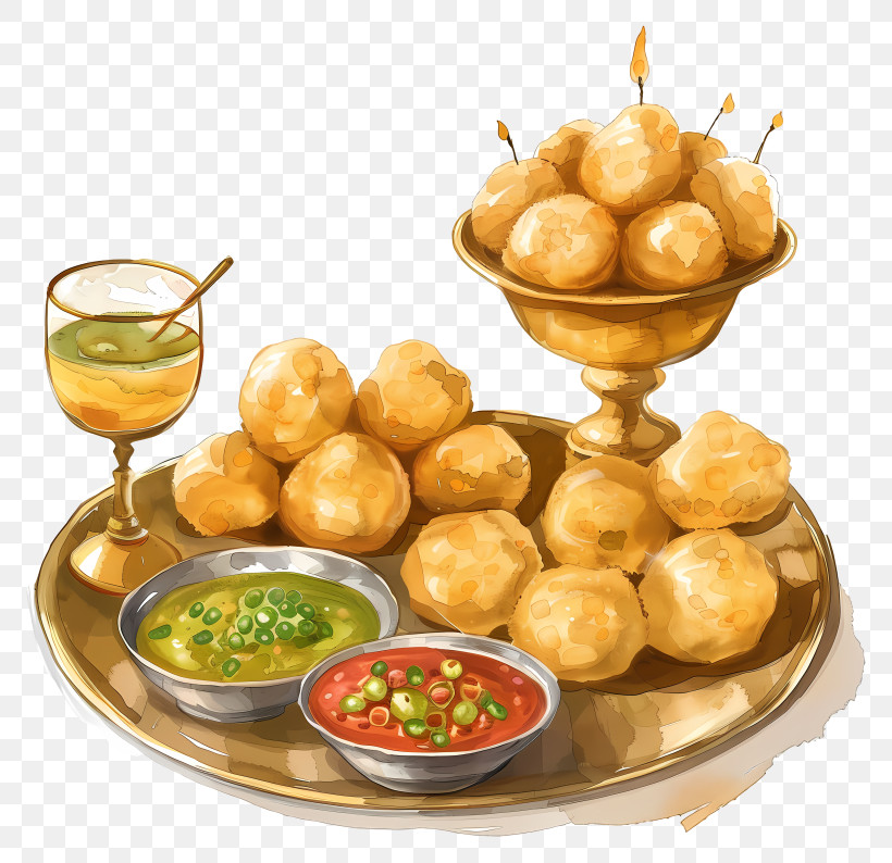 Panipuri - Indian Street Food PNG