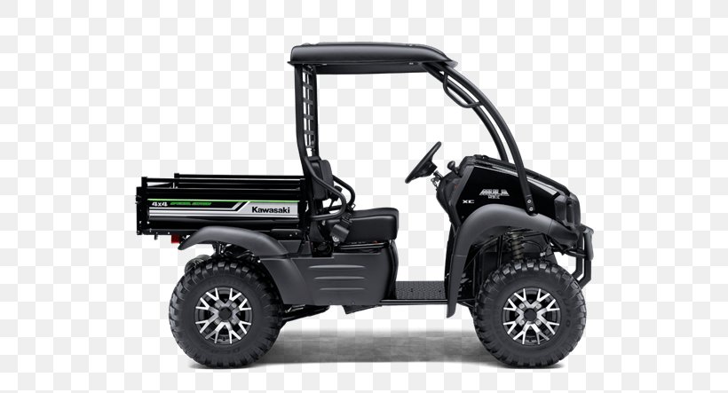 Kawasaki MULE Kawasaki Heavy Industries Motorcycle & Engine Car Side By Side Utility Vehicle, PNG, 640x443px, Kawasaki Mule, Allterrain Vehicle, Automotive Design, Automotive Exterior, Automotive Tire Download Free