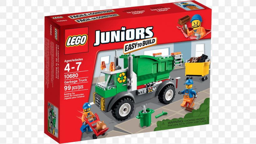 LEGO 10680 Juniors Garbage Truck Lego Juniors Toy, PNG, 1488x837px, Lego, Garbage Truck, Lego 10680 Juniors Garbage Truck, Lego 60118 City Garbage Truck, Lego Canada Download Free
