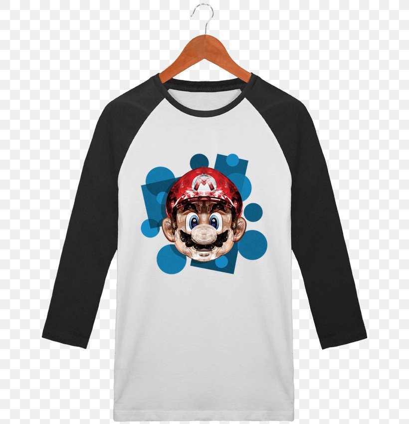 T-shirt Mario Poster Artist, PNG, 690x850px, Tshirt, Art, Artist, Brand, Butcher Billy Download Free