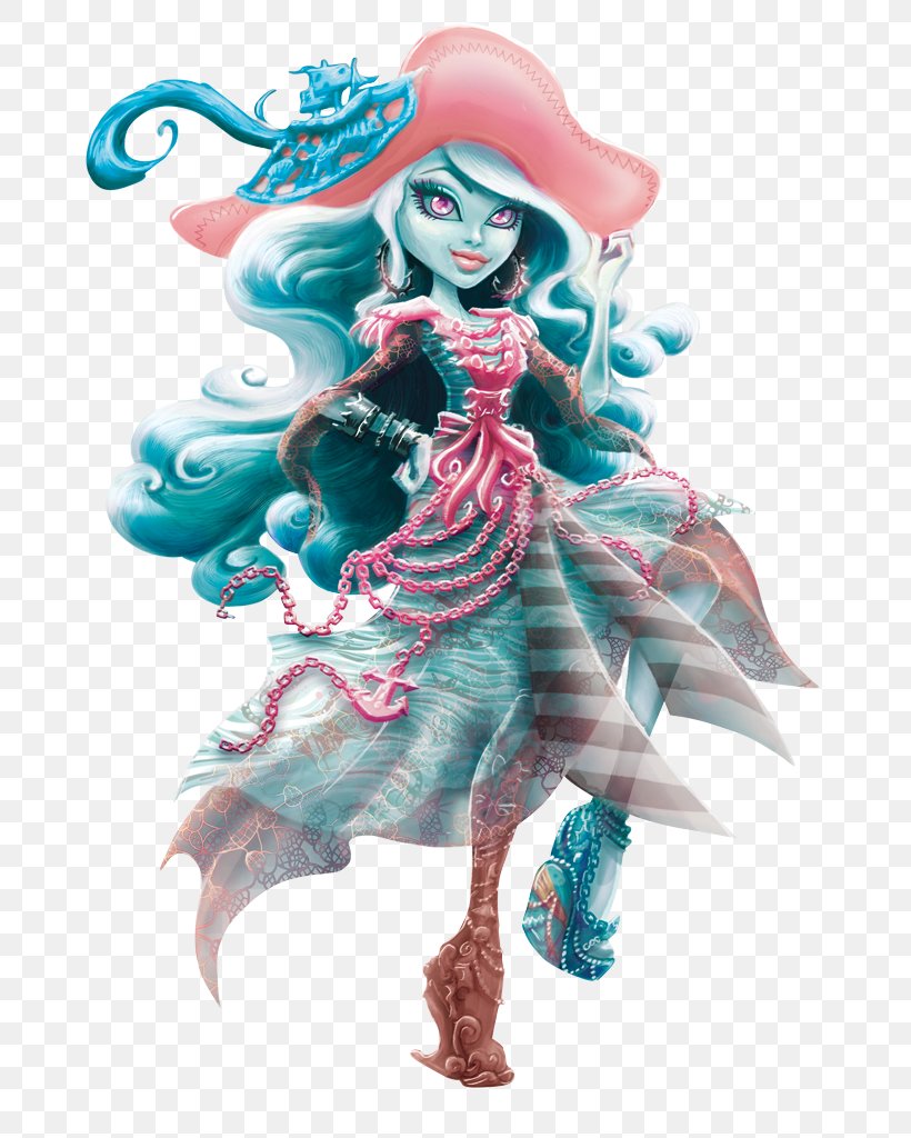 Vandala Doubloons Monster High Doll River Styxx Porter Geiss, PNG, 791x1024px, Vandala Doubloons, Costume Design, Doll, Draculaura, Ever After High Download Free