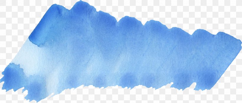Watercolor Painting Blue Brush, PNG, 1024x436px, Watercolor Painting, Art, Blue, Brush, Canvas Download Free