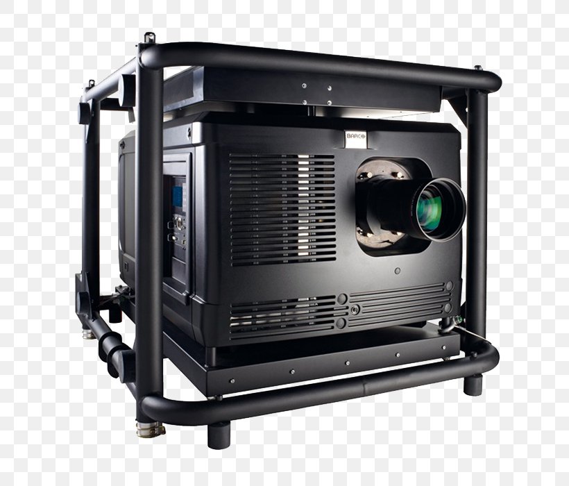 Barco Multimedia Projectors Digital Light Processing 4K Resolution, PNG, 700x700px, 4k Resolution, Barco, Barco Hdq 4k35, Camera Lens, Computer Case Download Free