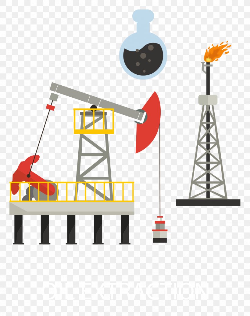 Petroleum Oil Well Illustration, PNG, 1299x1637px, Petroleum, Architecture, Building, Flat Design, Gratis Download Free