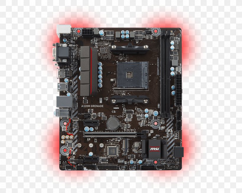 Socket AM4 Motherboard MicroATX CPU Socket DDR4 SDRAM, PNG, 1000x800px, Socket Am4, Advanced Micro Devices, Athlon, Atx, Central Processing Unit Download Free