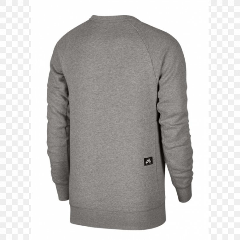 T-shirt Sweater Clothing Nike Skateboarding Crew Neck, PNG, 1200x1200px, Tshirt, Clothing, Crew Neck, Dc Shoes, Grey Download Free