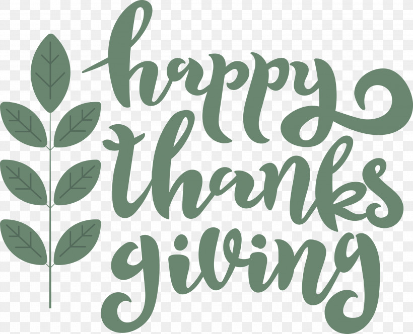 Happy Thanksgiving, PNG, 2999x2431px, Happy Thanksgiving, Biology, Green, Leaf, Logo Download Free