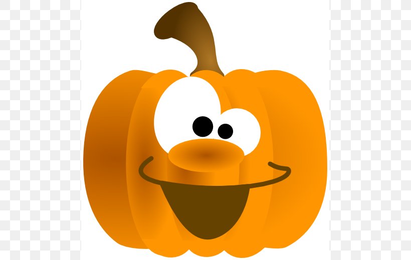 Pumpkin Jack-o'-lantern Halloween Clip Art, PNG, 495x519px, Pumpkin, Beak, Calabaza, Cuteness, Face Download Free