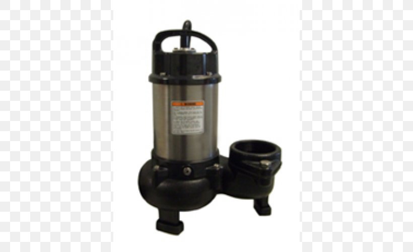 Submersible Pump Sewage Pumping Pond Drainage, PNG, 500x500px, Submersible Pump, Axialflow Pump, Cylinder, Drainage, Electric Motor Download Free