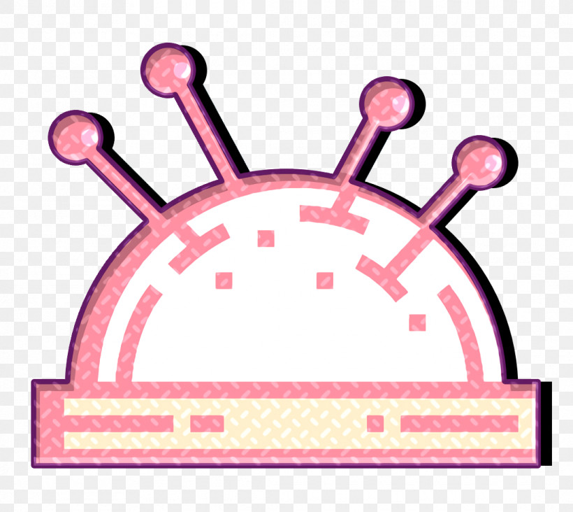 Pin Cushion Icon Sew Icon Craft Icon, PNG, 1090x974px, Pin Cushion Icon, Craft Icon, Pink, Sew Icon Download Free