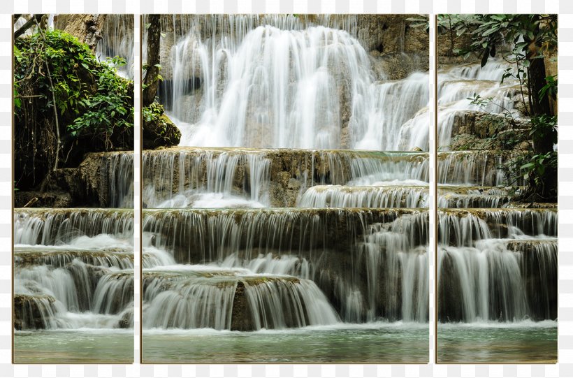 Art Waterfall Moldova Painting, PNG, 1500x990px, Art, Body Of Water, Canvas, Chute, Fototapet Download Free