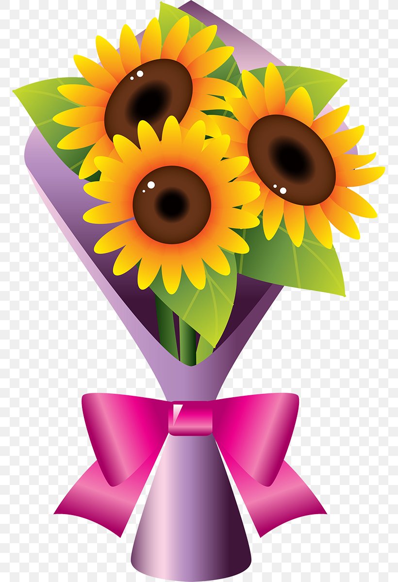 Flower Bouquet Vector Graphics Clip Art Drawing, PNG, 769x1200px, Flower Bouquet, Anniversary, Art, Cut Flowers, Daisy Family Download Free