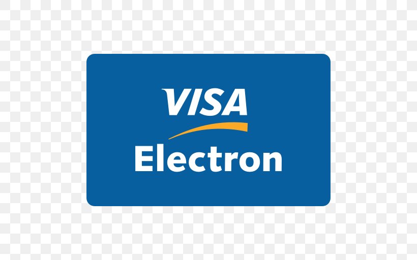 Logo Brand Visa Electron Font Product, PNG, 512x512px, Logo, Area, Brand, Label, Rectangle Download Free