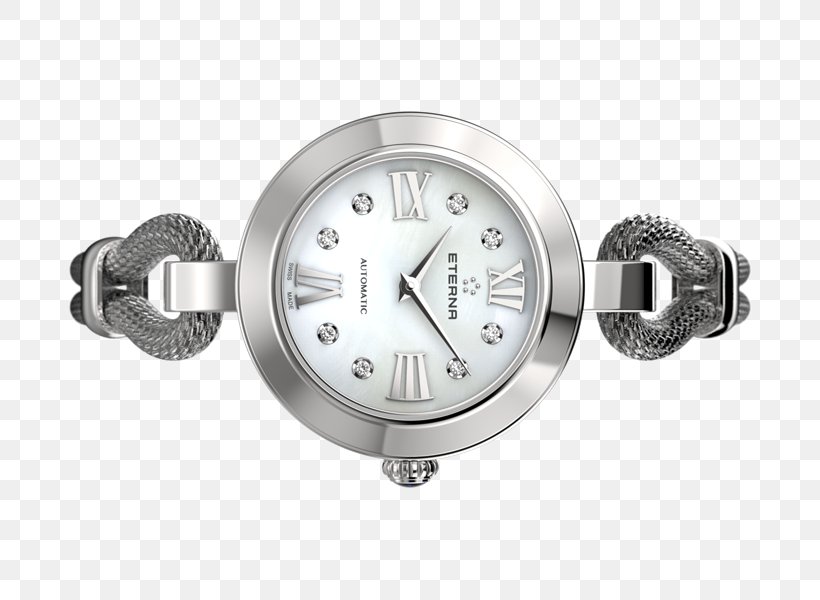 Eterna Watch Strap Silver Gold, PNG, 800x600px, Eterna, Baselworld, Bracelet, Clock, Clothing Download Free
