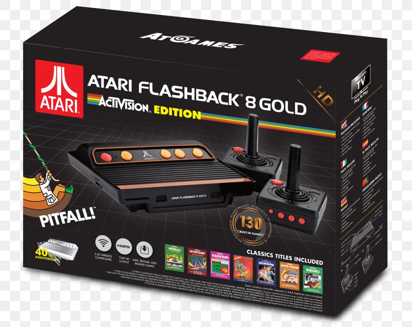 Joystick Pitfall! Atari Flashback Activision, PNG, 757x652px, Joystick, Activision, Atari, Atari 2600, Atari Flashback Download Free