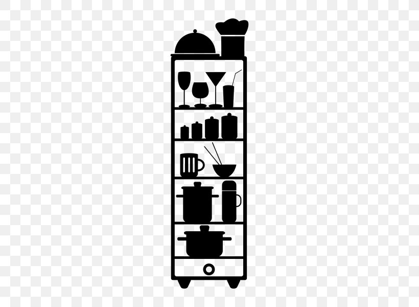 Armoires & Wardrobes Kitchen Furniture Decorative Arts Wall Decal, PNG, 600x600px, Armoires Wardrobes, Black And White, Decorative Arts, Door, Furniture Download Free