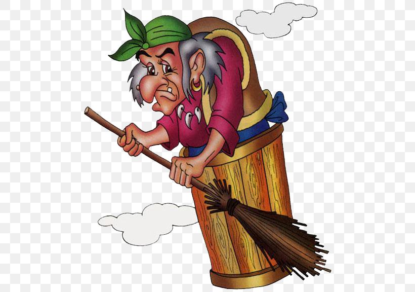Baba Yaga Koschei Fairy Tale Chaloupka Na Kuří Nožce Mortar And Pestle, PNG, 500x576px, Baba Yaga, Art, Broom, Cartoon, Character Download Free