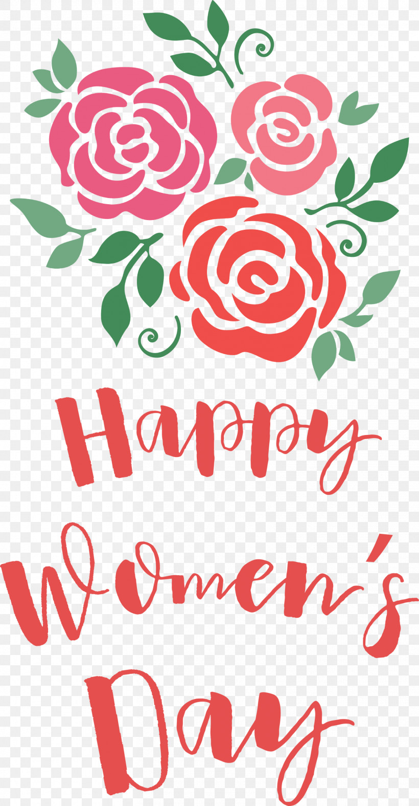 Happy Womens Day Womens Day, PNG, 1561x3000px, Happy Womens Day, Cut Flowers, Floral Design, Logo, Womens Day Download Free
