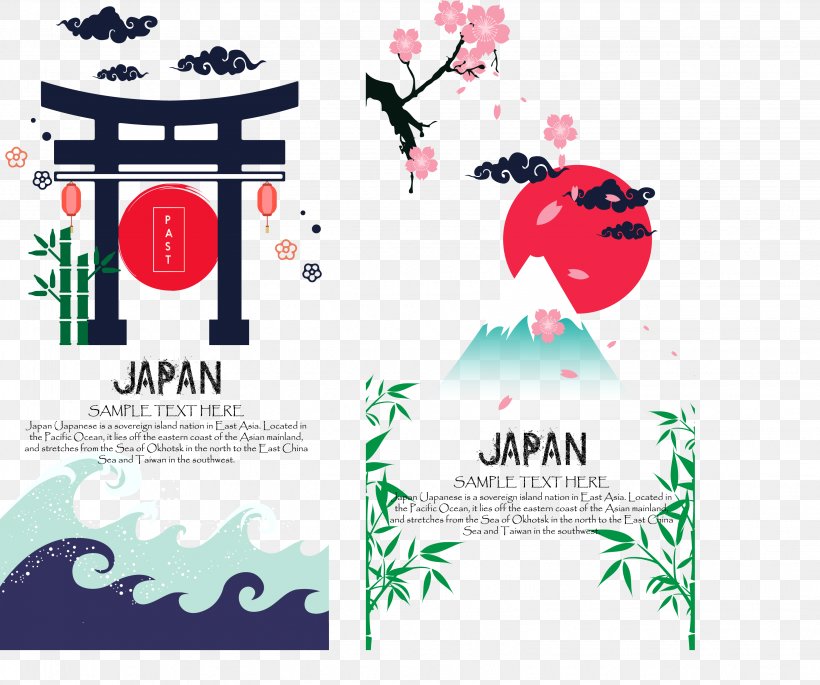 Japan Graphic Design Adobe Illustrator, PNG, 3263x2728px, Japan, Advertising, Art, Brand, Decorative Arts Download Free