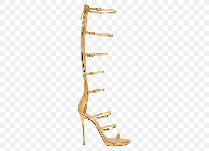 Sandal High-heeled Shoe Stiletto Heel Knee-high Boot, PNG, 590x591px, Sandal, Absatz, Boot, Buckle, Fashion Download Free
