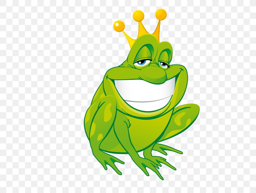 The Frog Prince Clip Art, PNG, 511x619px, Frog Prince, Amphibian, Art, Artwork, Cartoon Download Free