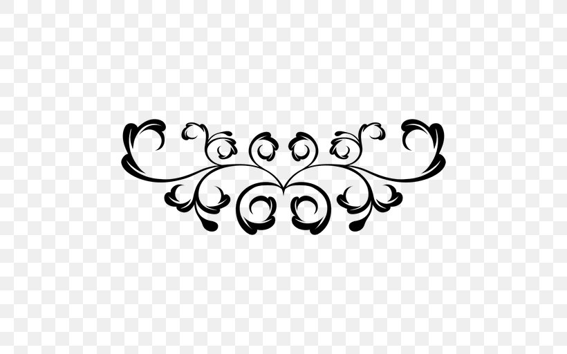 Borders And Frames Clip Art, PNG, 512x512px, Borders And Frames, Animation, Area, Black And White, Body Jewelry Download Free
