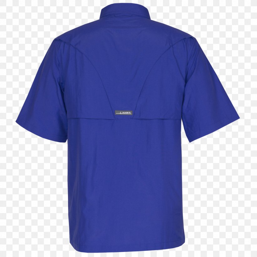 T-shirt Polo Shirt Neck Ralph Lauren Corporation, PNG, 1024x1024px, Tshirt, Active Shirt, Blue, Button, Cobalt Blue Download Free