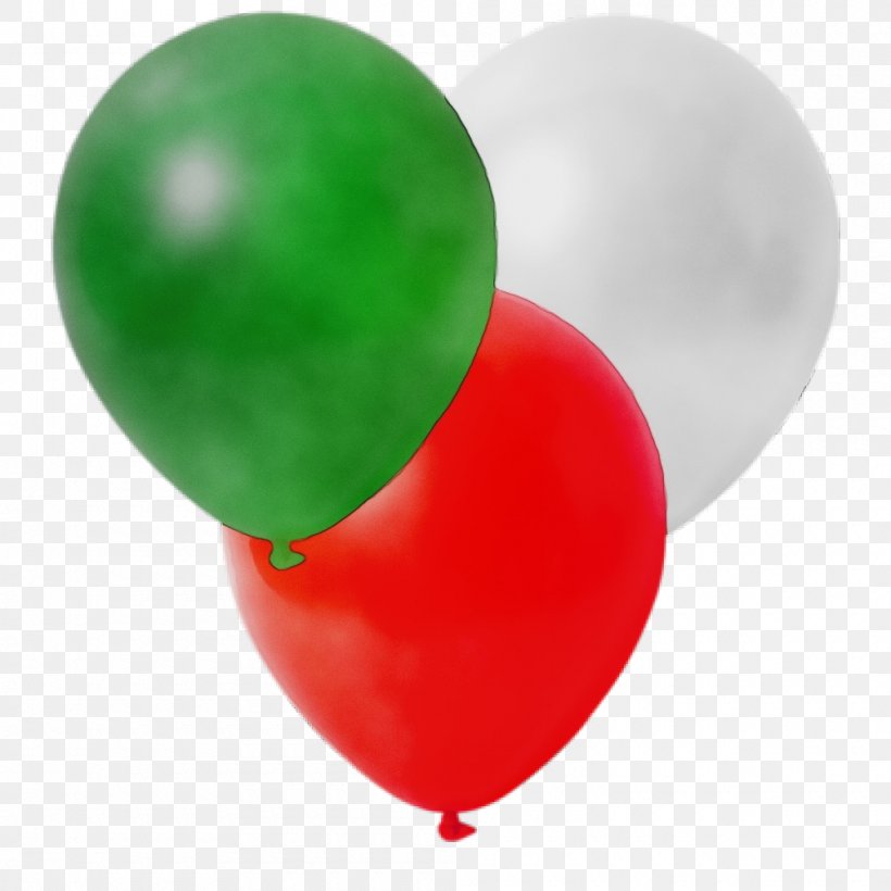 Balloon Green Party Supply Toy, PNG, 1000x1000px, Watercolor, Balloon, Green, Paint, Party Supply Download Free