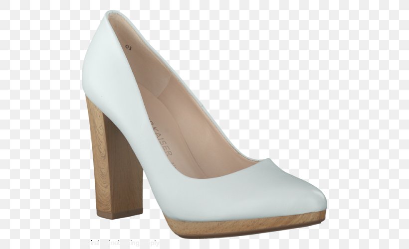 Court Shoe Leather White Woman, PNG, 500x500px, Court Shoe, Basic Pump, Beige, Color, Einlegesohle Download Free
