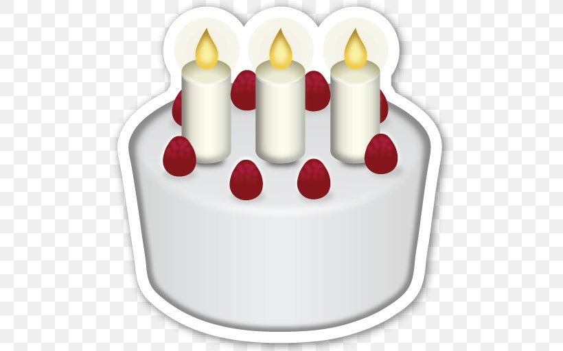 Birthday Cake Emoji Sticker, PNG, 512x512px, Birthday Cake, Birthday, Cake, Emoji, Emojipedia Download Free