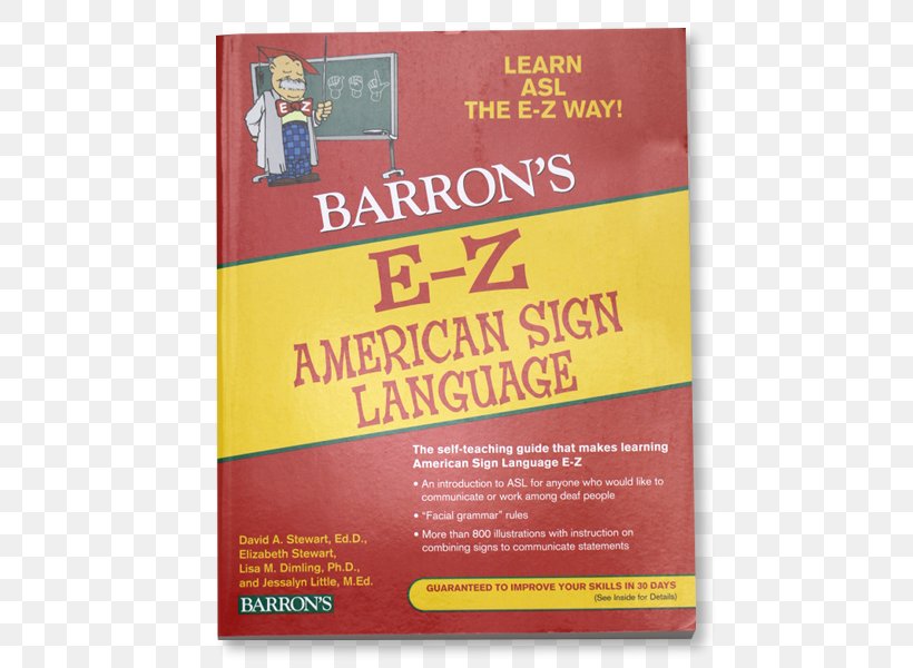 E-Z American Sign Language Barron's E-Z Algebra 2 E-Z English The American Sign Language Phrase Book, PNG, 600x600px, Sign Language, Advertising, American Sign Language, Book, Edition Download Free
